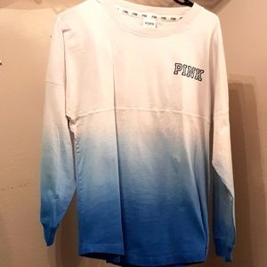 PINK Victoria's Secret Oversized Long Sleeve Shirt